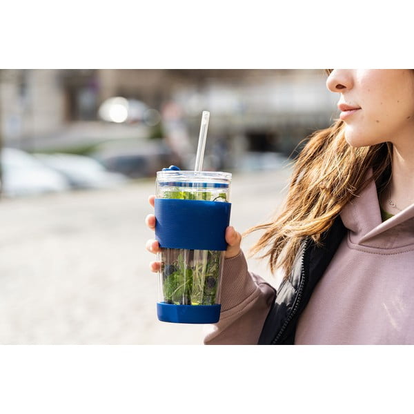 Kék termobögre 600 ml Fuori – Vialli Design-image-3