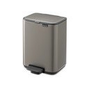 Szürke acél pedálos szemetes 4 l Bo – Brabantia