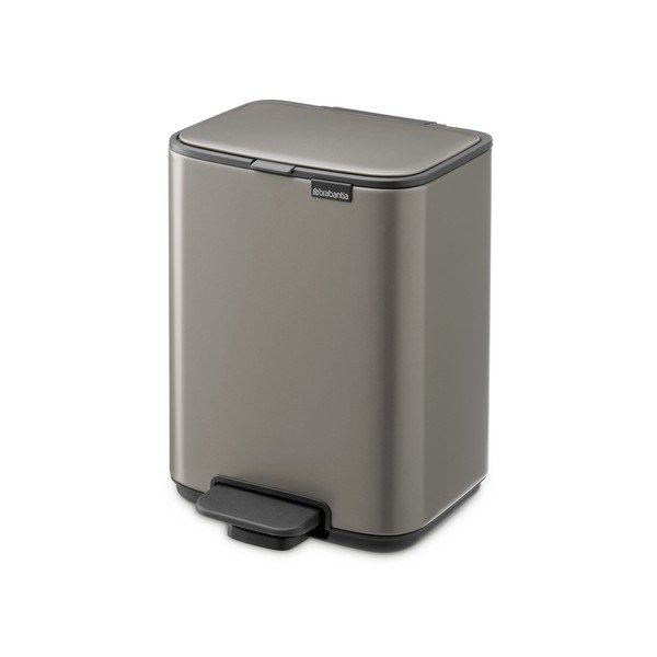 Szürke acél pedálos szemetes 4 l Bo – Brabantia