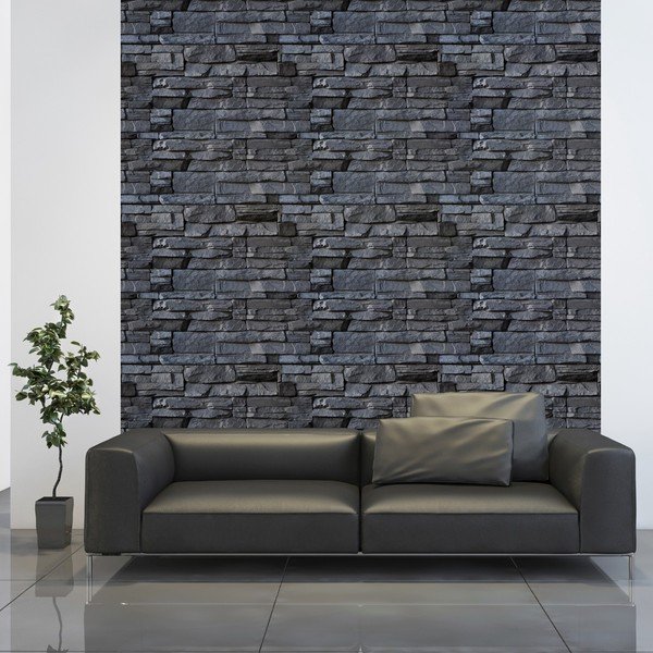Volcanic Stone dekoratív falimatrica, 40 x 40 cm - Ambiance-image-3