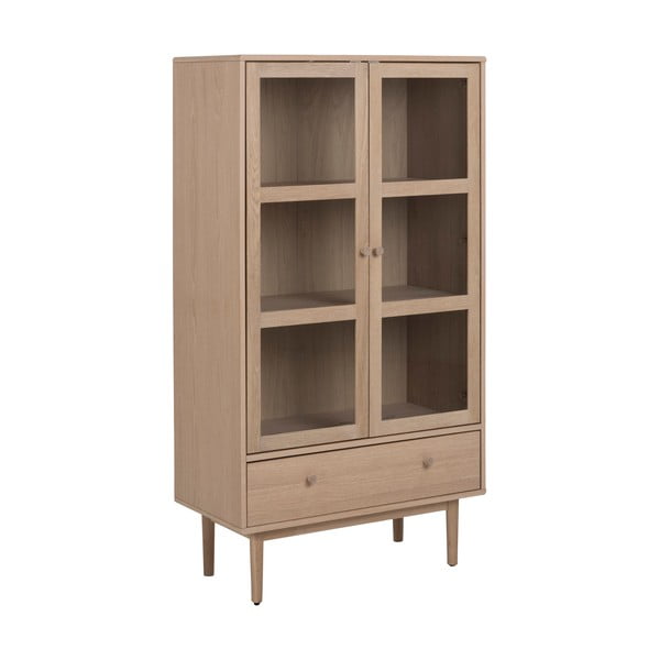 Aston tálalószekrény tölgyfa dekorral, 80 x 145 cm - Actona-image-2