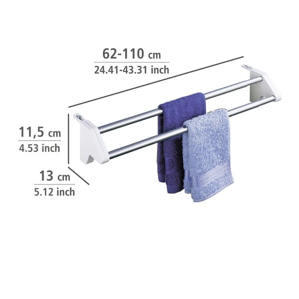 Standard állítható ruhaszárító, radiátorra - Wenko-image-3