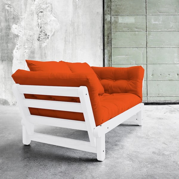 Beat White/Orange kinyitható kanapé - Karup-image-3