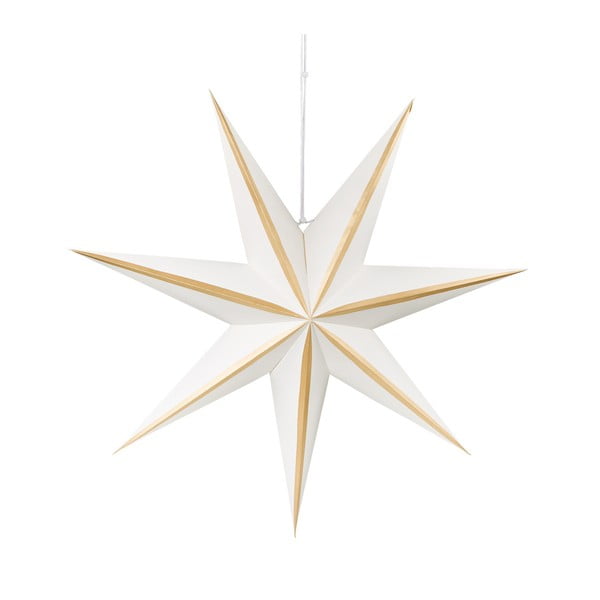 Magica fehér-arany dekorációs papírcsillag, ⌀ 60 cm - Butlers