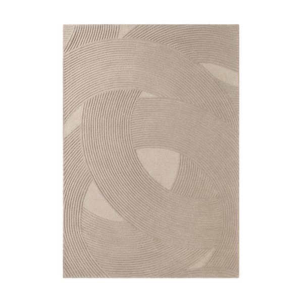 Bézs gyapjú szőnyeg 160x230 cm Kensington Victoria – Ted Baker