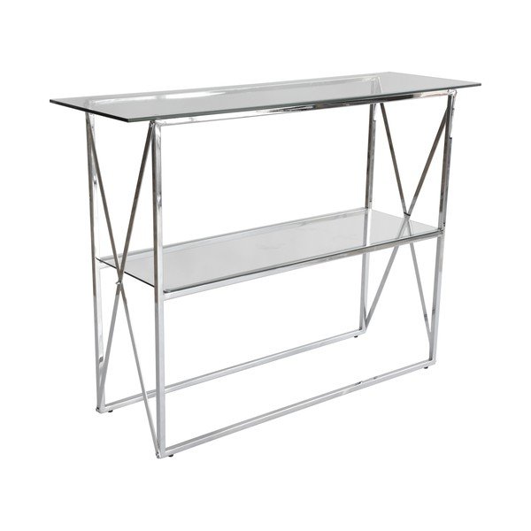 Cross krómozott dohányzóasztal, hossz 110 cm - RGE-image-1