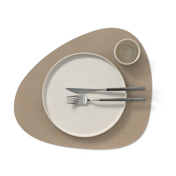 Öko bőr tányéralátét 37x44 cm Curve L Nupo – LIND DNA-image-1