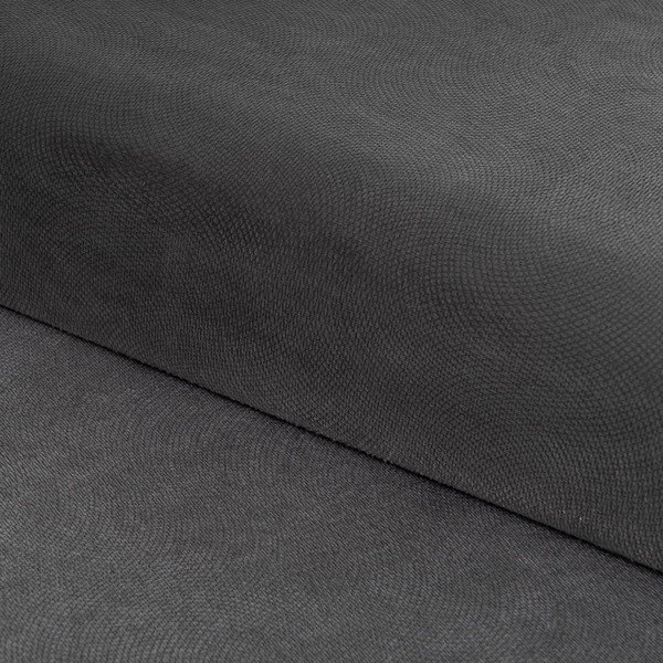 Sötétszürke bársony puff Estela – Casa Selección-image-1