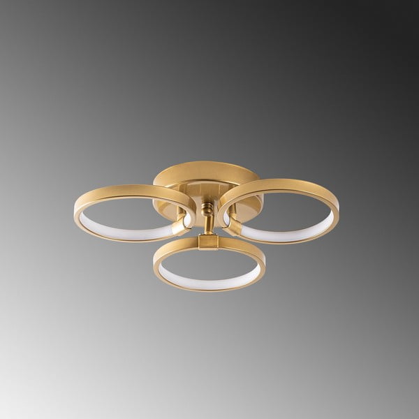 Aranyszínű LED mennyezeti lámpa ø 17 cm Halka – Opviq lights-image-2