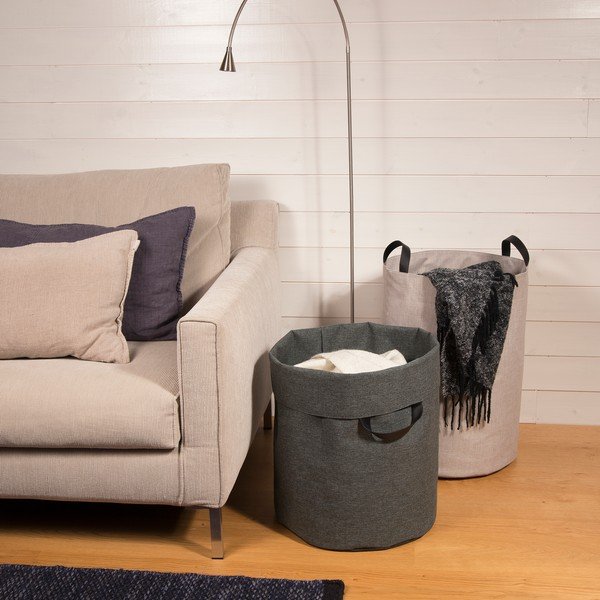 Bin bézs szennyeskosár, 69 l - Bigso Box of Sweden-image-3