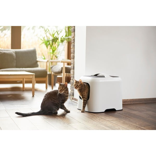 Fehér macskatoalett 40x51 cm Biala – Rotho-image-4