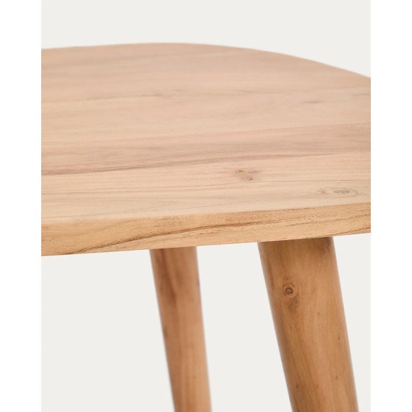 Natúr színű akácfa dohányzóasztal 60x110,5 cm Duvani – Kave Home-image-4