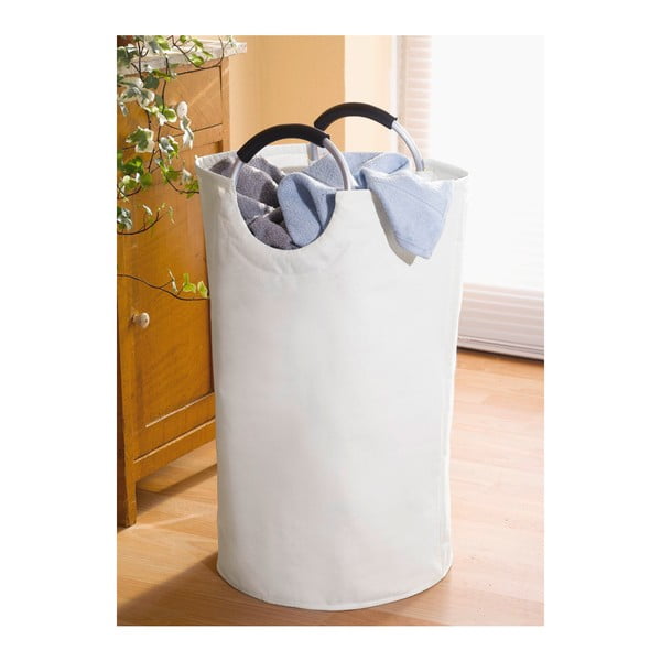 Fehér textil szelektív szemetes 69 l Jumbo – Wenko-image-2