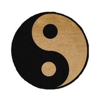 Yin Yang kerek lábtörlő, ⌀ 70 cm - Artsy Doormats