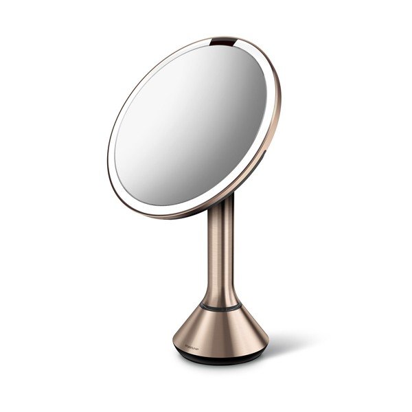 Kozmetikai tükör világítással-nagyítós (ötszörös) ø 20 cm Sensor – simplehuman-image-4