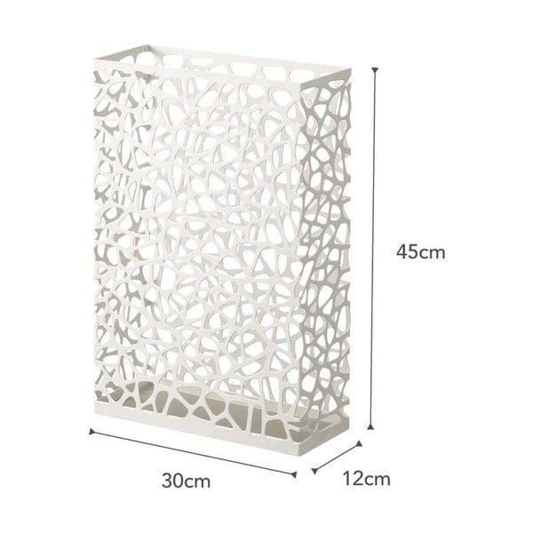 Nest Slim fehér esernyőtartó - YAMAZAKI-image-2