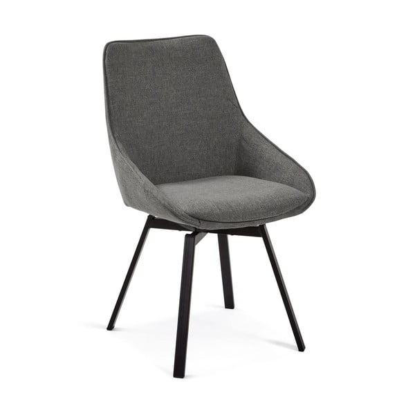 Sötétszürke étkezőszék Jenna – Kave Home