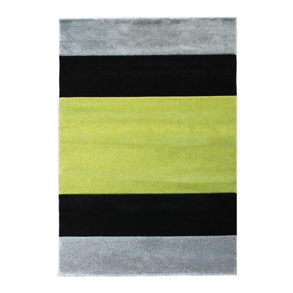Strip szürkészöld szőnyeg, 140 x 190 cm - Tomasucci