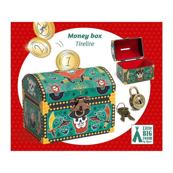 Kalózláda gyerek persely - Djeco-image-2