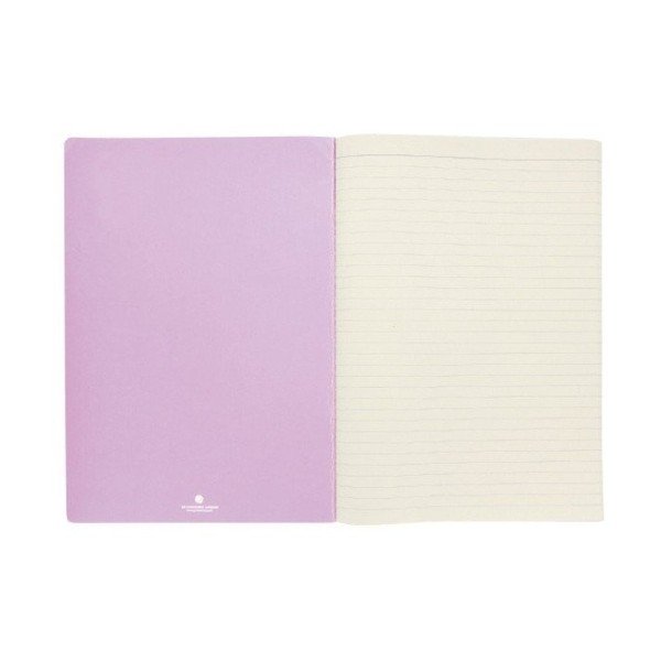 Lilac Stripe jegyzetfüzet, A4 - Go Stationery-image-2