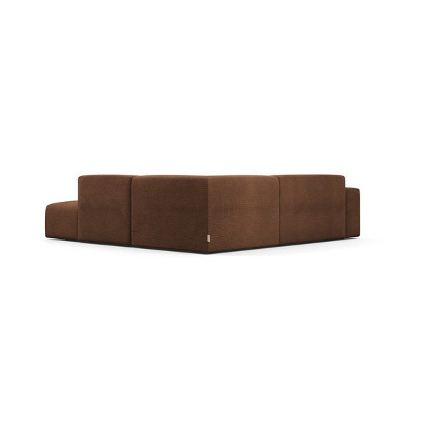 Karen barna kordbársony sarokkanapé, 260 cm, jobb oldali - Marie Claire Home-image-4