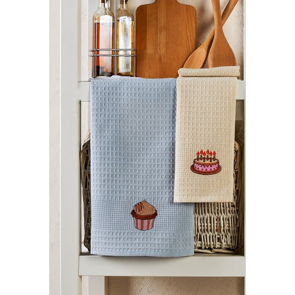 Pamut konyharuha szett 6 db-os 40x60 cm Cake – Foutastic-image-4