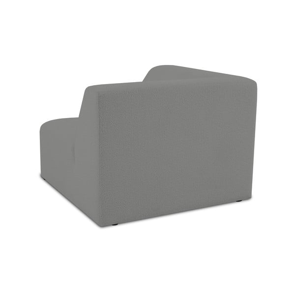 Szürke buklé kanapé modul (variálható) Roxy – Scandic-image-2