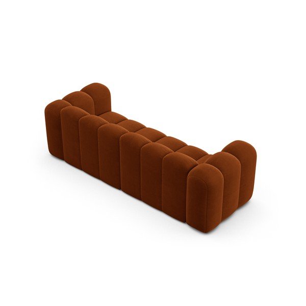 Narancssárga kanapé 228 cm Lupine – Micadoni Home-image-2