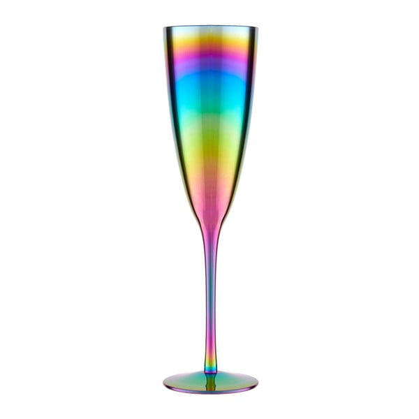 Rainbow 4 db-os pezsgőspohár szivárvány hatással, 290 ml - Premier Housewares-image-1