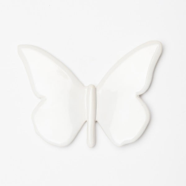 Mariposa fehér kézzel készített fali dekoráció - Velvet Atelier
