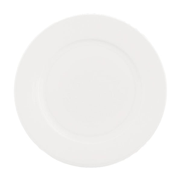 Fehér porcelán tányér készlet 6 db-os ø 27 cm Ala – Villa Altachiara-image-1