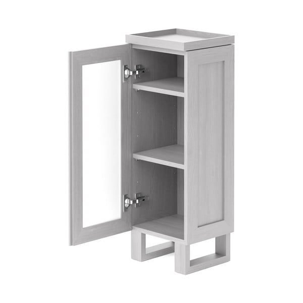 Mezza fehér tölgyfa fürdőszobai szekrény - Wireworks-image-3