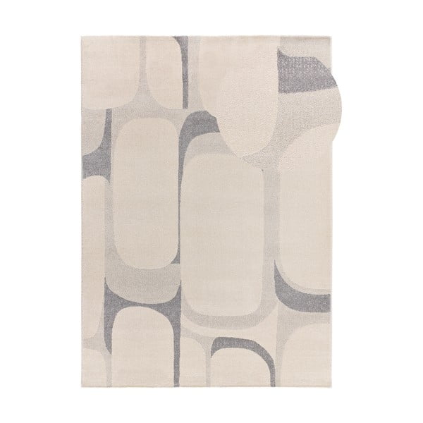 Világosszürke-krémszínű szőnyeg 133x190 cm Porto – Universal