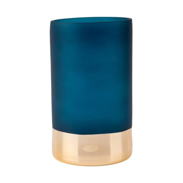 Glamour kék váza, magasság 15 cm - PT LIVING