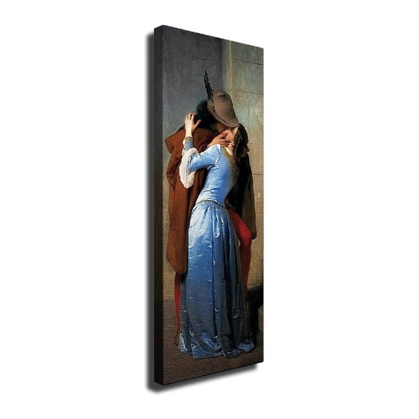 Romance vászon fali kép, 30 x 80 cm