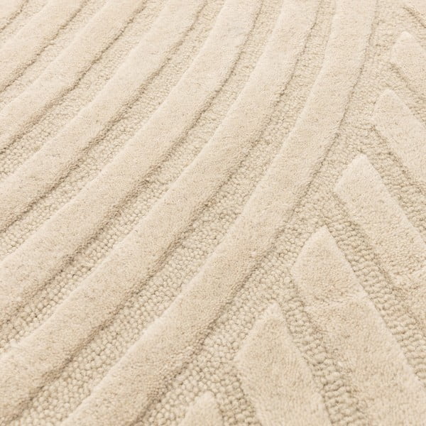 Bézs gyapjú szőnyeg 120x170 cm Hague – Asiatic Carpets-image-3