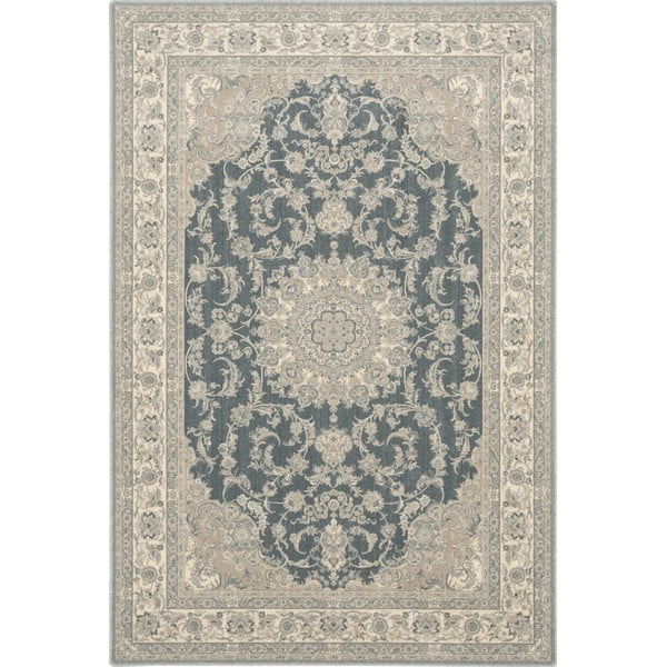 Szürke gyapjú szőnyeg 133x180 cm Beatrice – Agnella