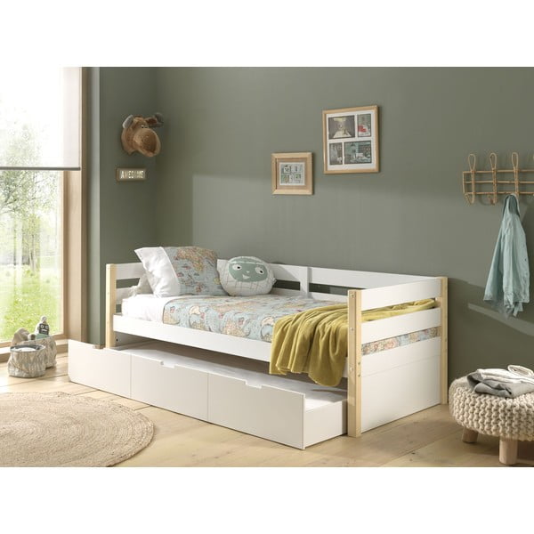 Fehér gyerekágy alatti fiók Margrit - Vipack-image-2