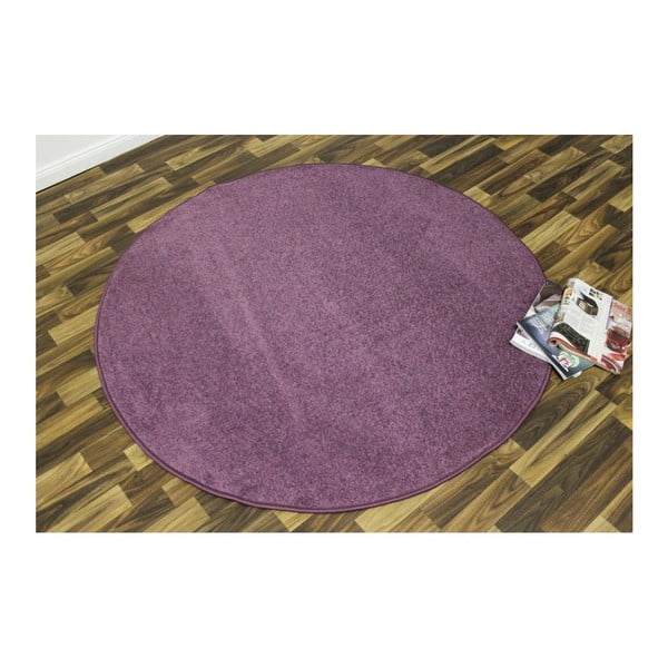 Nasty lila szőnyeg, ⌀ 200 cm - Hanse Home