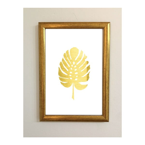 Gold Leaf plakát keretben, 30 x 20 cm - Piacenza Art