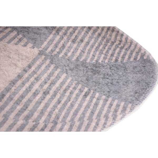 Szürke mosható szőnyeg 80x120 cm Oval – Vitaus-image-2
