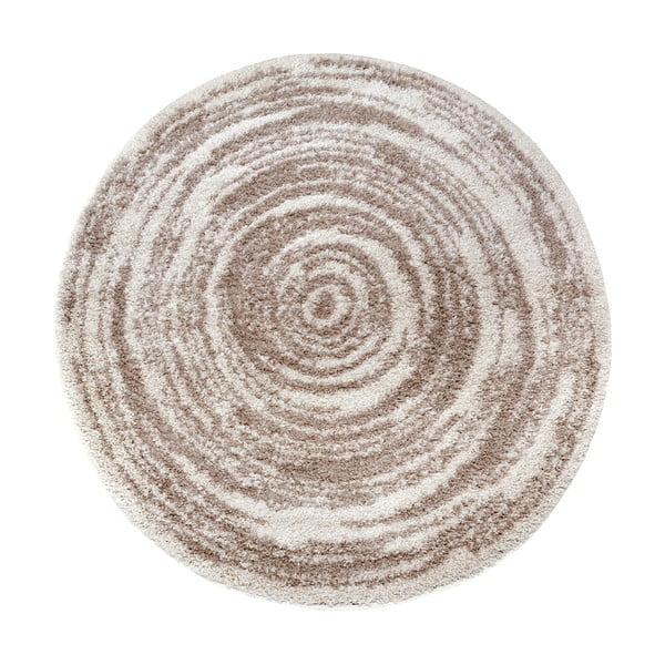 Essential Alfie bézs szőnyeg, ø 160 cm - Mint Rugs