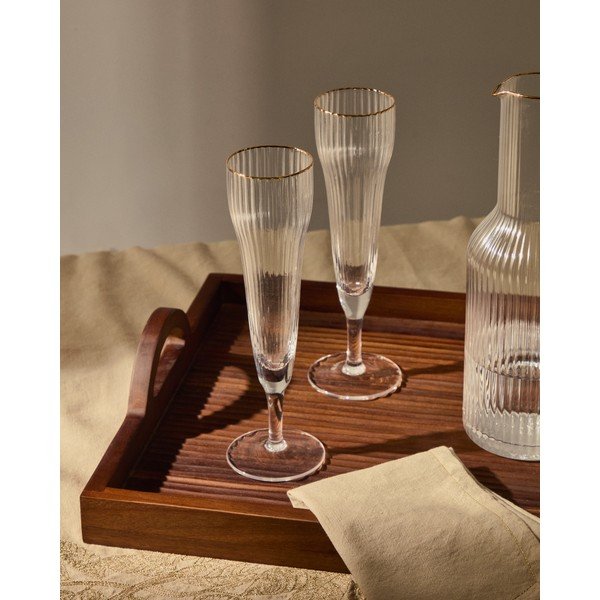 Pezsgőspohár 190 ml Ayan – Kave Home-image-1