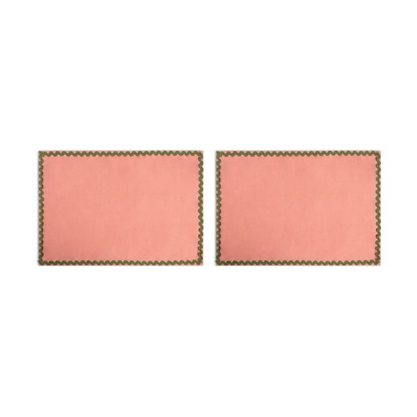 Textil tányéralátét szett 2 db-os 35x50 cm Wavy – Really Nice Things-image-4