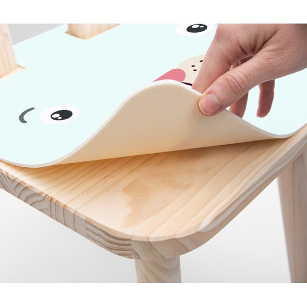 Bunny tömör fenyő gyerekszék - Little Nice Things-image-2