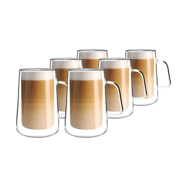 Diva 6 db-os duplafalú bögre készlet, 300 ml - Vialli Design-image-3