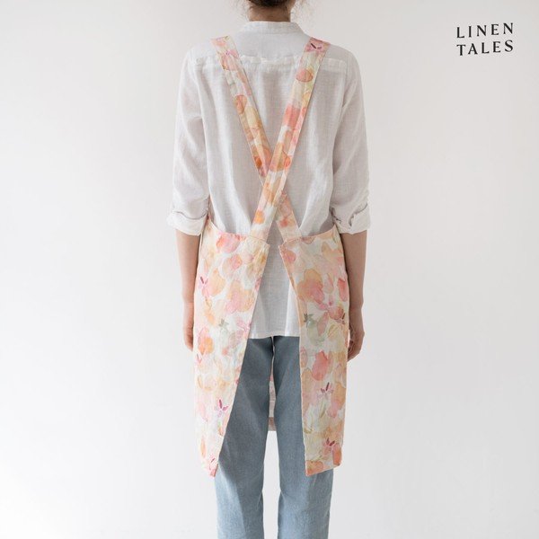 Len kötény Crossback – Linen Tales-image-2