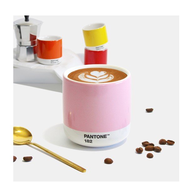 Világos rózsaszín porcelán csésze cappucinóhoz 175 ml Light Pink 182 – Pantone-image-2
