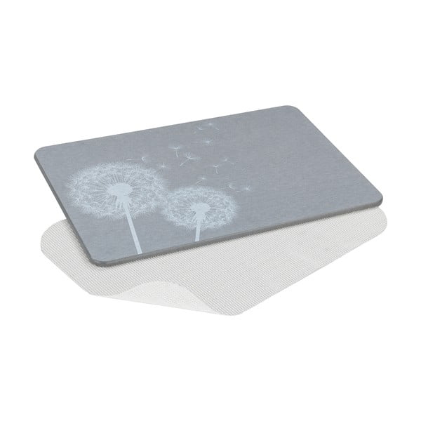 Szürke kovaföld fürdőszobai kilépő 39x60 cm Astera – Wenko-image-2