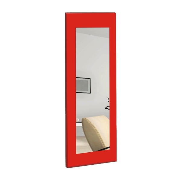Chiva fali tükör piros kerettel, 40 x 120 cm - Oyo Concept